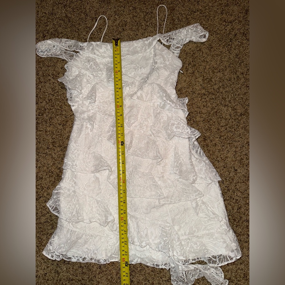 LoveShackFancy Sobine lace Mini Dress size 2 - Picture 13 of 13